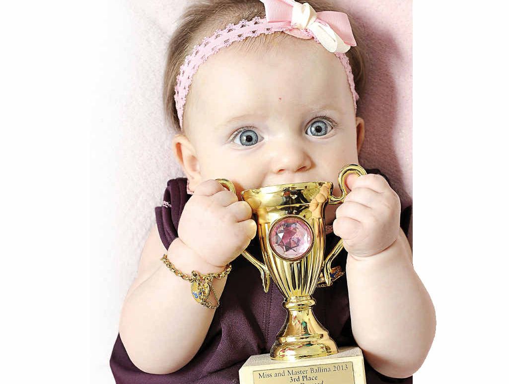 TOO CUTE: Katie Bullen, seven months, will take part in the Ballina Cutie Pie competition. TOO CUTE: Katie Bullen, seven months, will take part in the Ballina Cutie Pie competition.